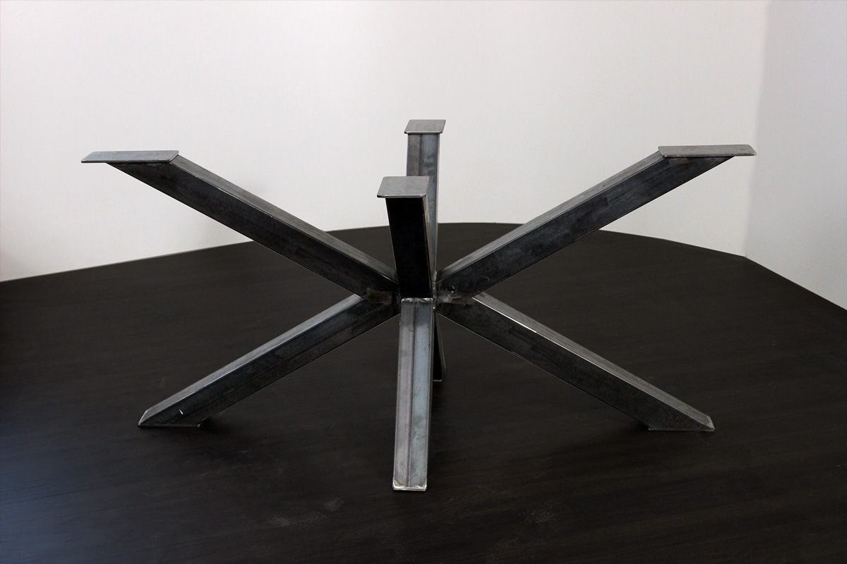 Tischgestell Spider Stahl schwarz