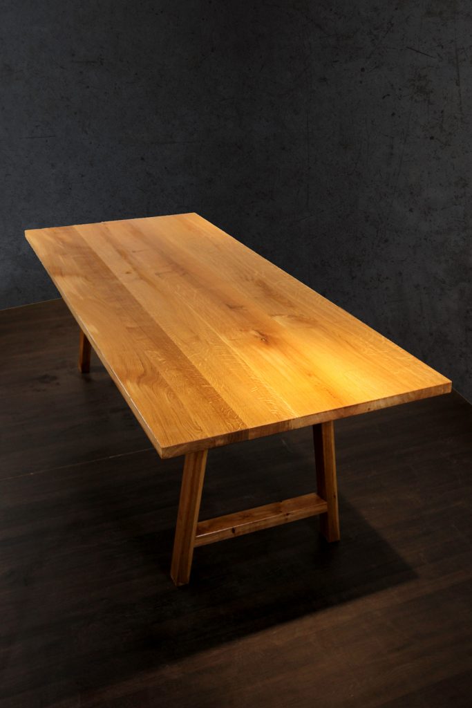 Tischplatte Eichenholz Esstisch Eiche Tischgestell Eichenholz