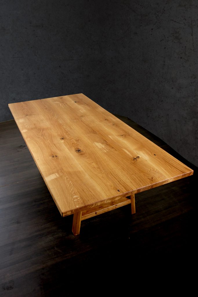 Eichenholz Tischplatte - Massivholz Esstisch Wildeiche